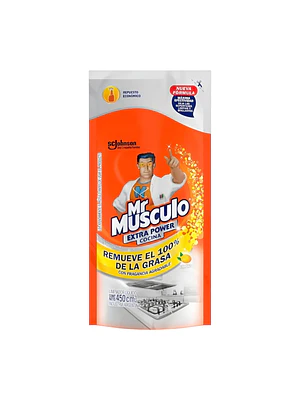 Recarga Limpiador Extra Power Antigrasa Cocina 450ml