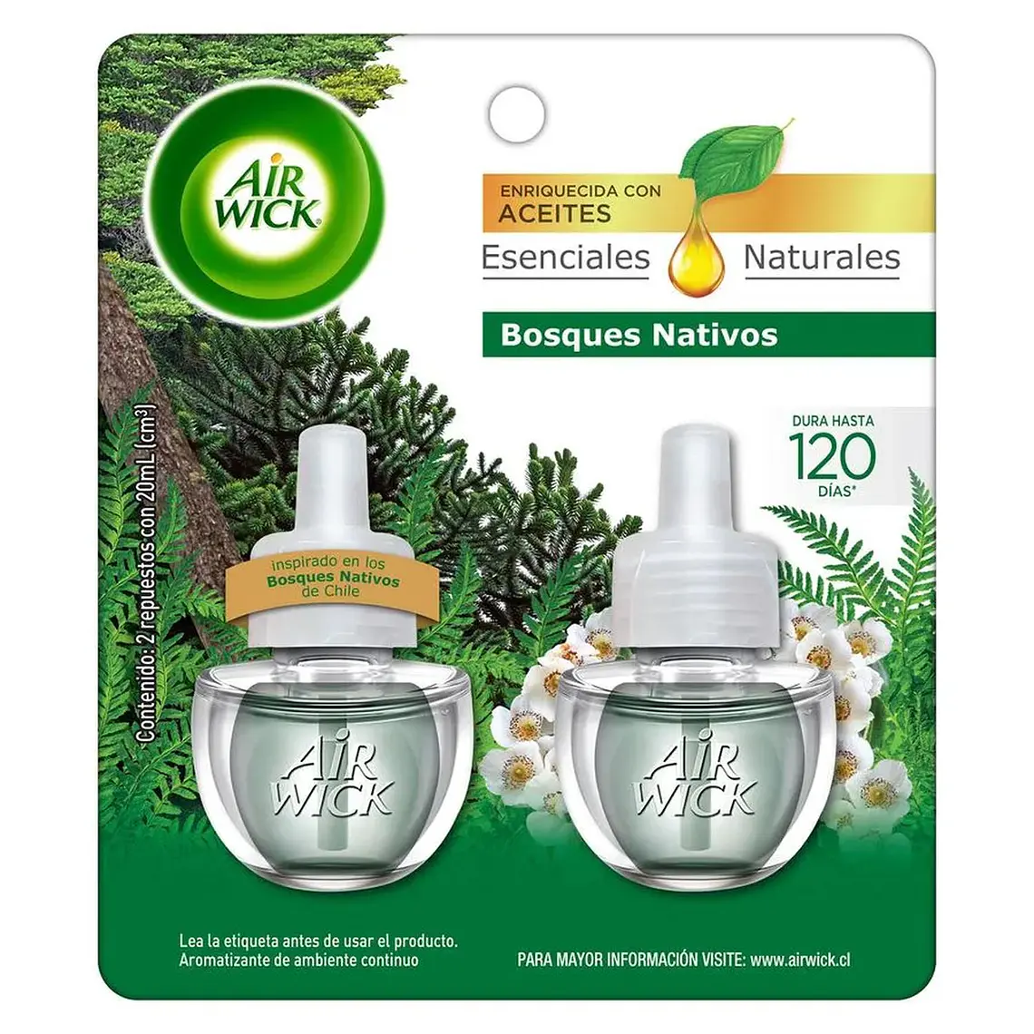 Recarga Air Wick Bosque Nativo 21ml - Pack 2 Unid. 1