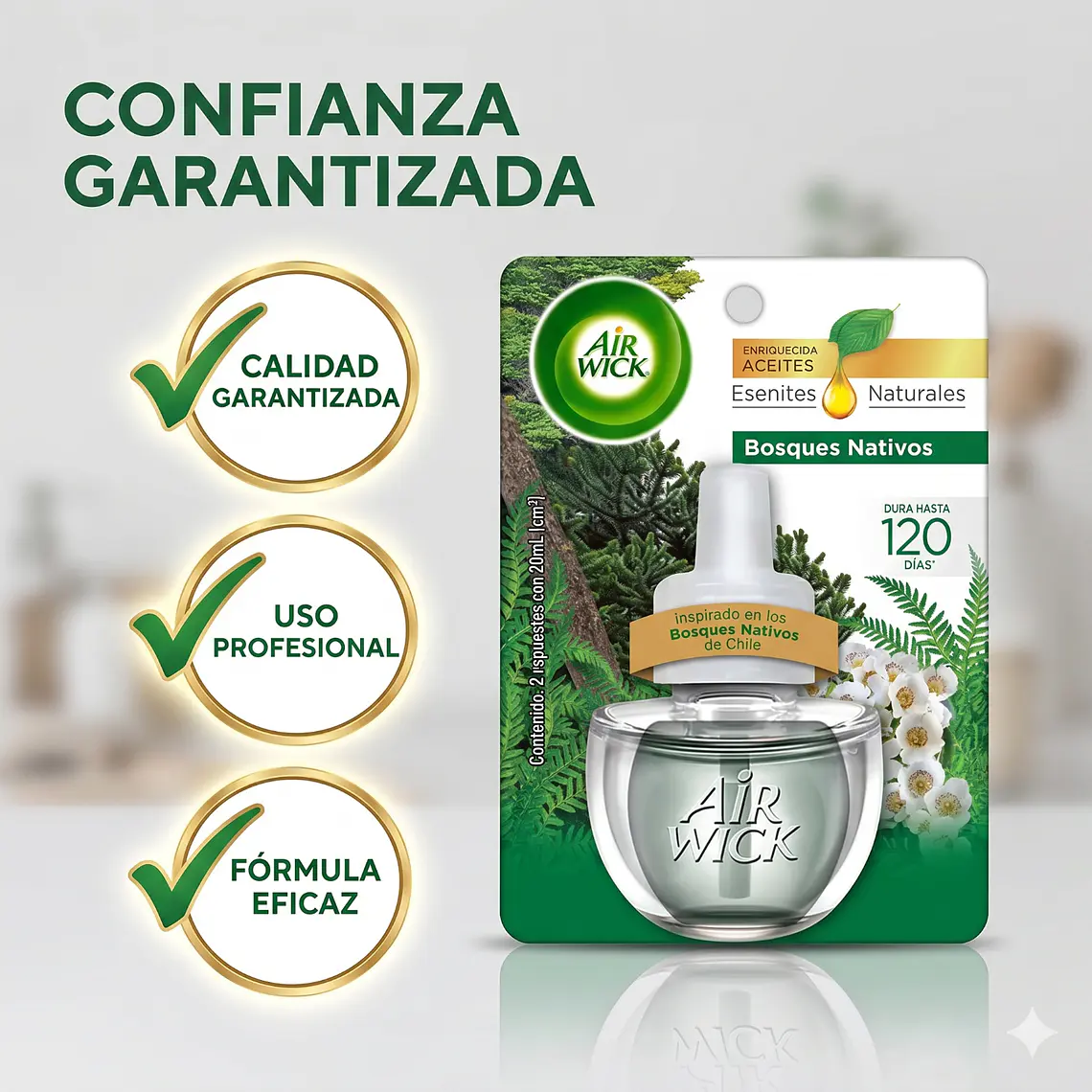 Recarga Air Wick Bosque Nativo 21ml - Pack 2 Unid. 5
