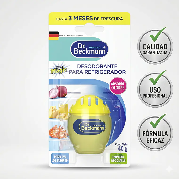 Desodorante para Refrigerador Dr. Beckmann 40g 5