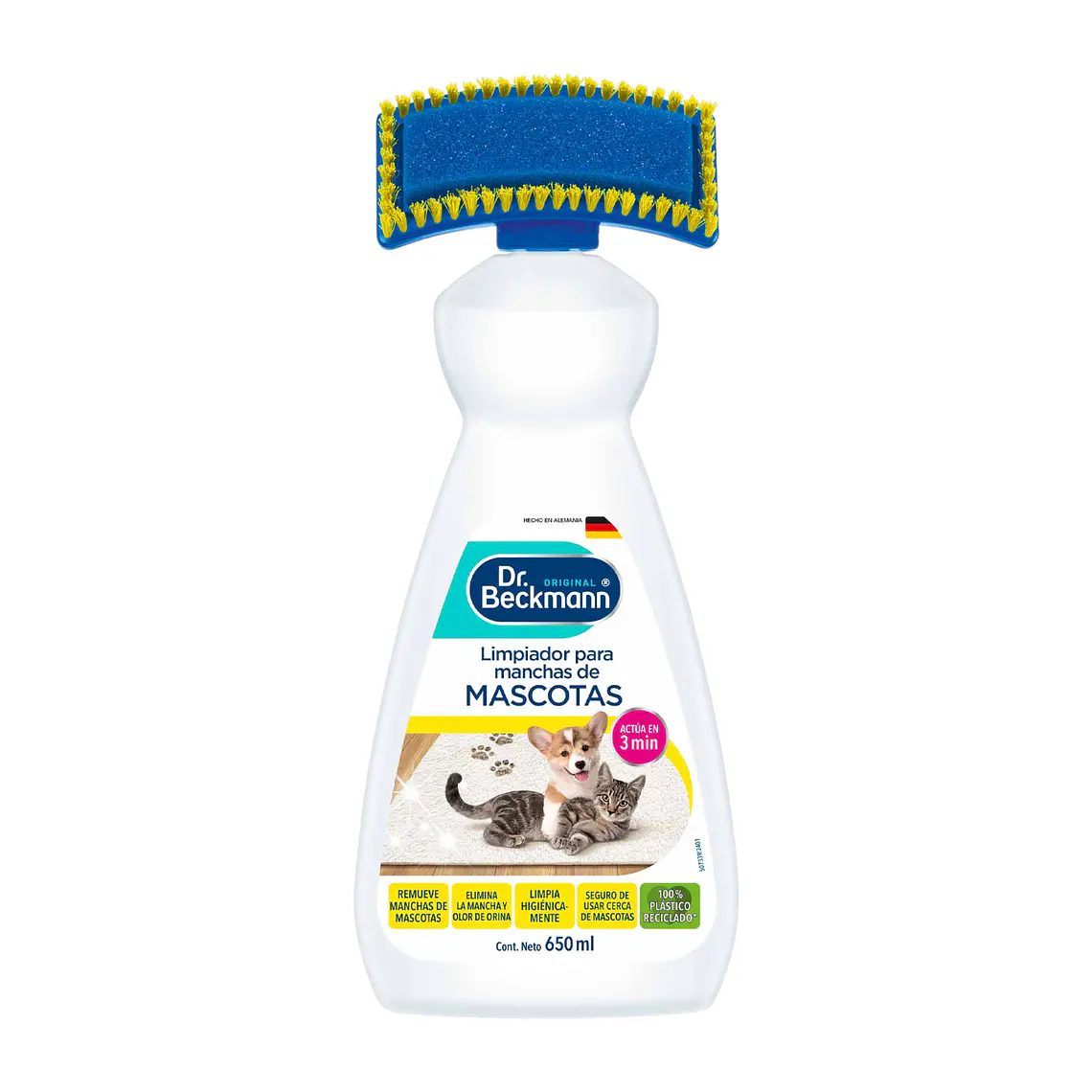 Limpiador Alfombras y Tapices Mascotas 650 ml 1