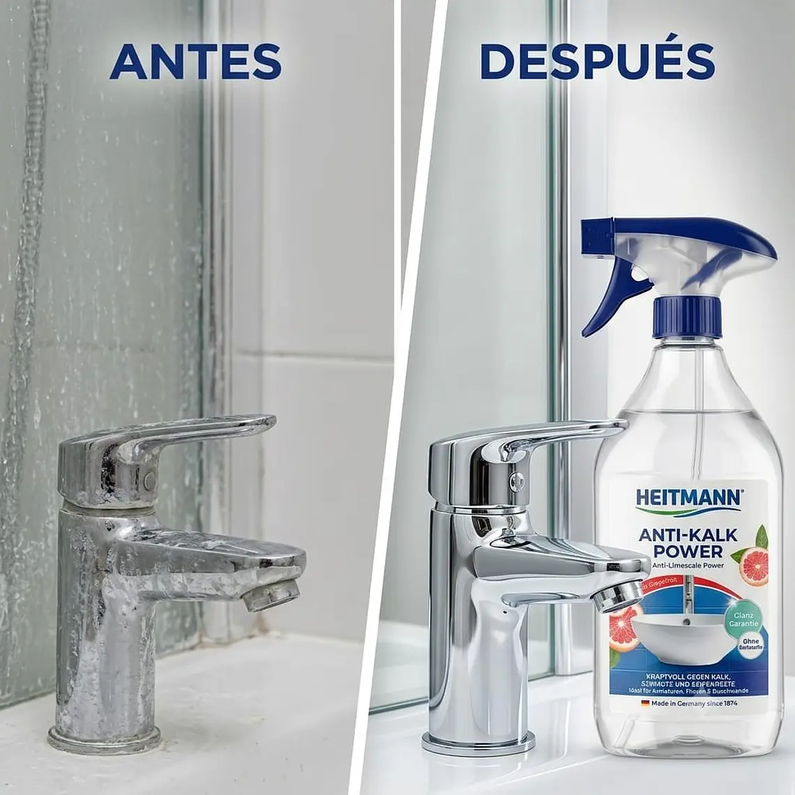 Limpiador Antisarro Baño Heitmann Antical 500ml 3