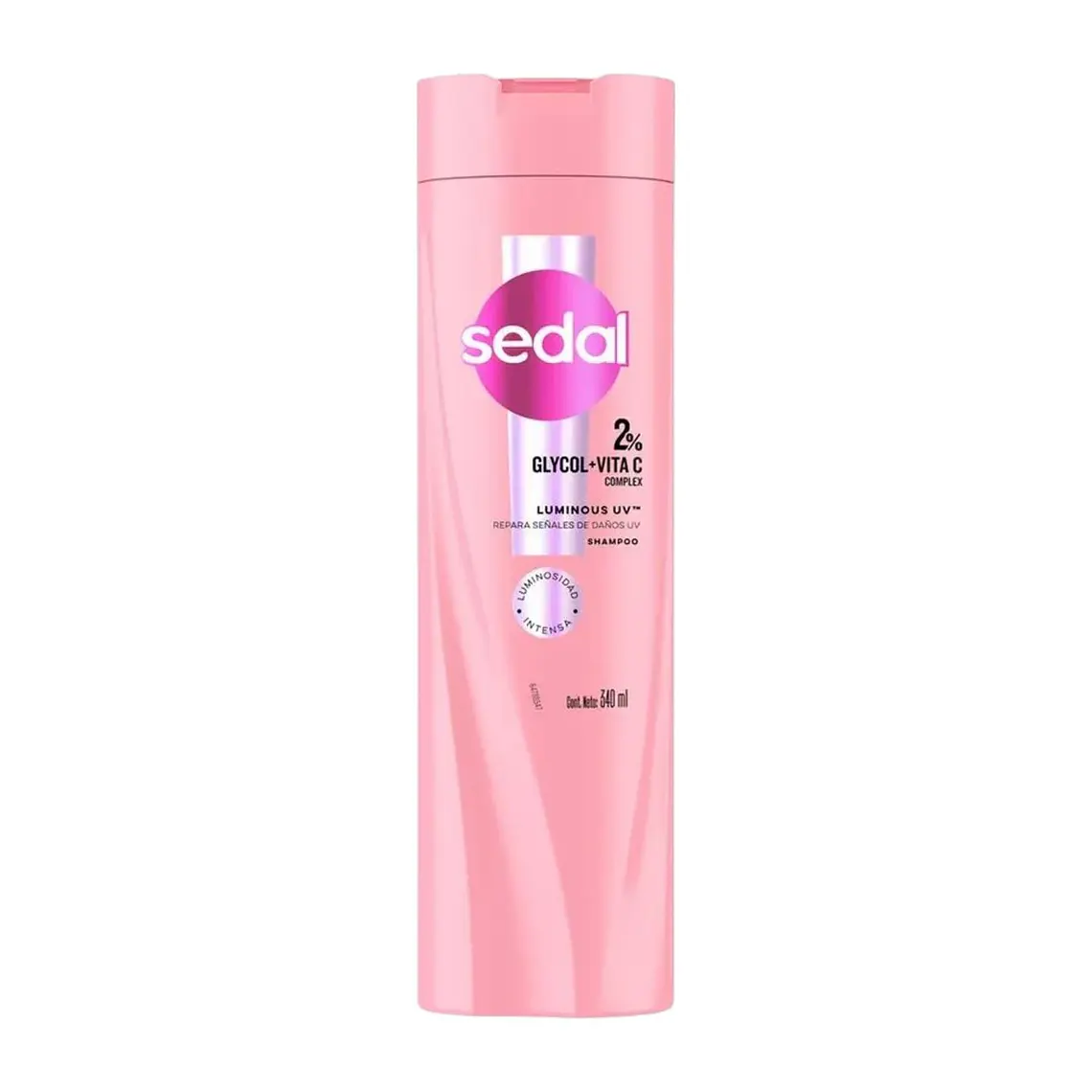 Shampoo Luminous Sedal 340ml Vitamina C Brillo Intenso 1