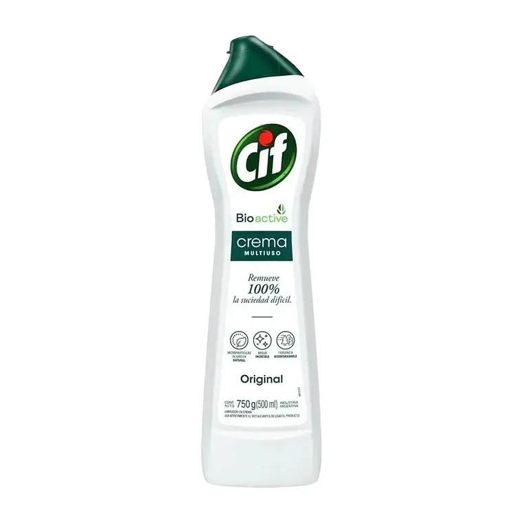 Cif Crema Limpiador Multiuso 750g Bioactive 1