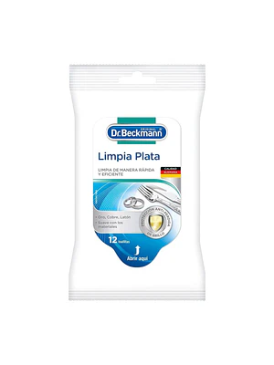Toallitas para Plata y Metales Dr. Beckmann 12 Un