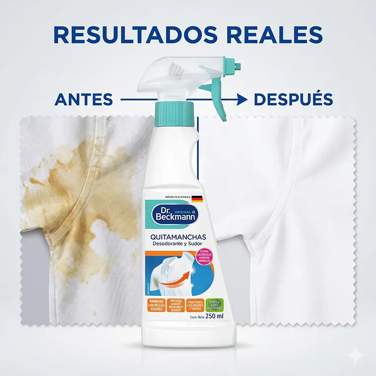Quitamanchas Desodorante Y Sudor 250ml 5