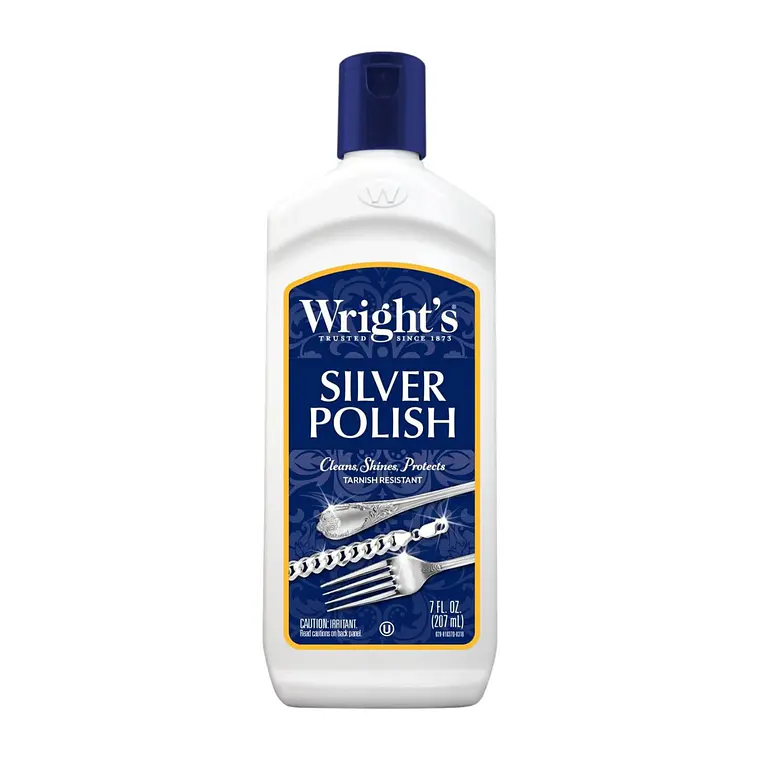 Pulidor Y Limpiador De Objetos De Plata Wrights 207ml 1