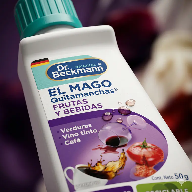 Quitamanchas Vino Tinto Cafe Frutas Dr Beckmann 50g 8