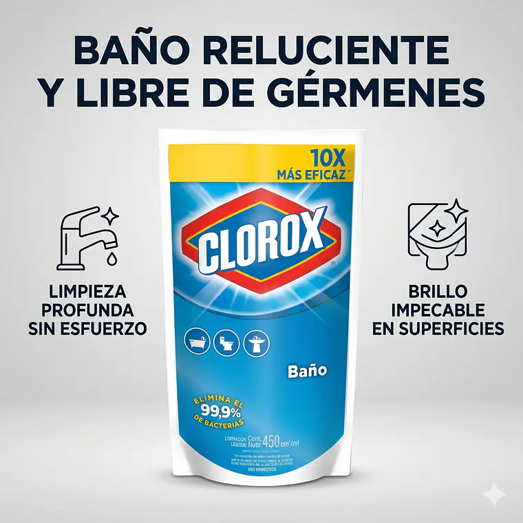 Recarga Limpiador de Baño Doypack 450 ml 2