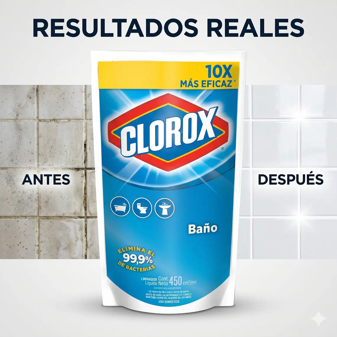 Recarga Limpiador de Baño Doypack 450 ml 5