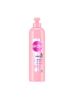 Crema Peinar Luminous Sedal 300ml Glycol Vitamina C Brillo