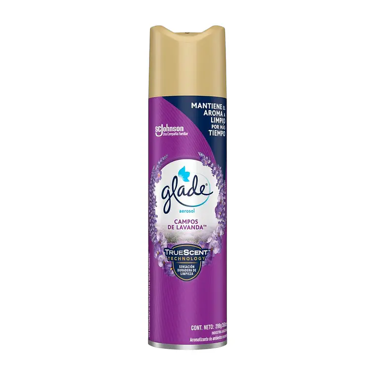 Aromatizante Ambiental Glade Campos De Lavanda 360ml 1