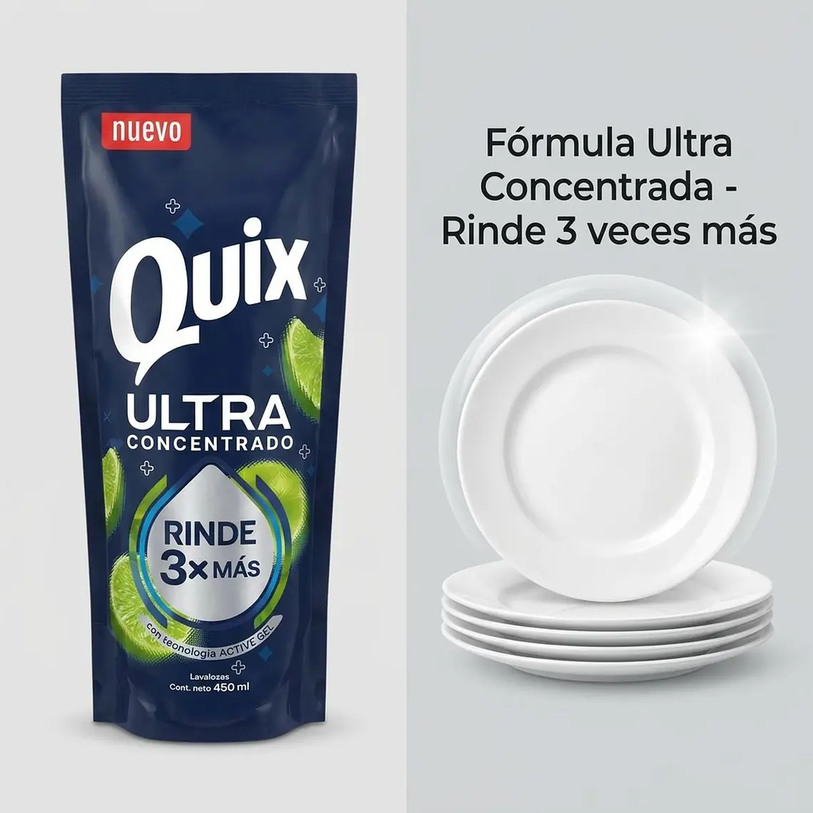 Lavalozas Quix Ultra Concentrado Doypack 450ml 2