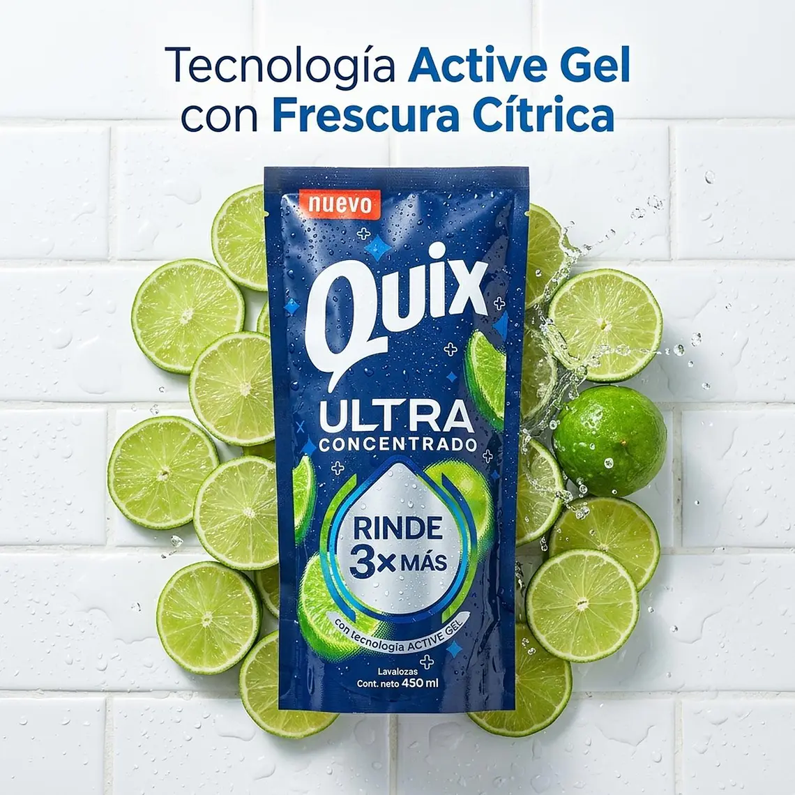 Lavalozas Quix Ultra Concentrado Doypack 450ml 5