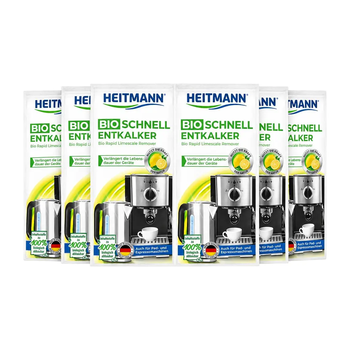 Pack 6 Descalcificador Bio Heitmann Cafeteras 1