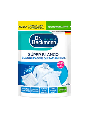 Blanqueador De Ropa Super Blanco Dr Beckmann 400g