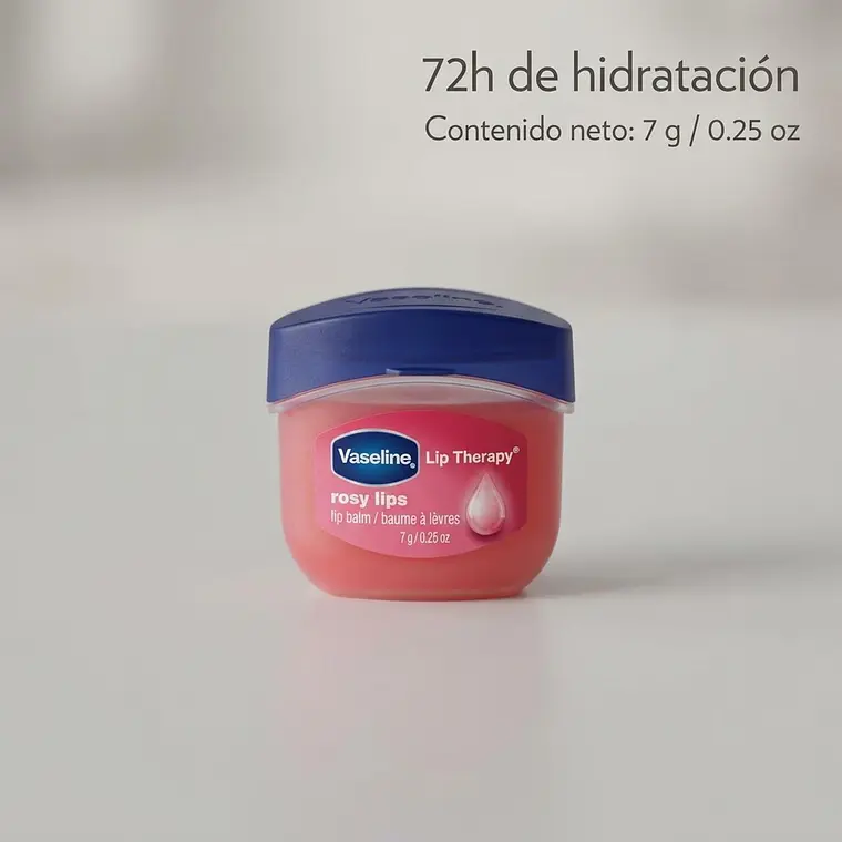 Balsamo Labial Vaseline Rosy Lips 7g 7