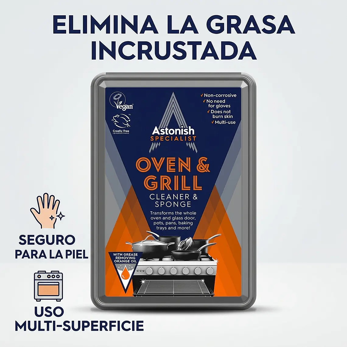 Pasta Limpiadora Horno Astonish 250g Vegano 5