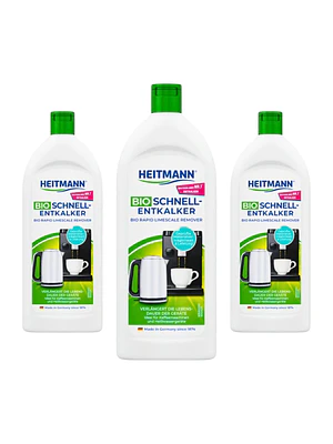 Heitmann Descalcificador Bio Cafetera Hervidor 3x250ml