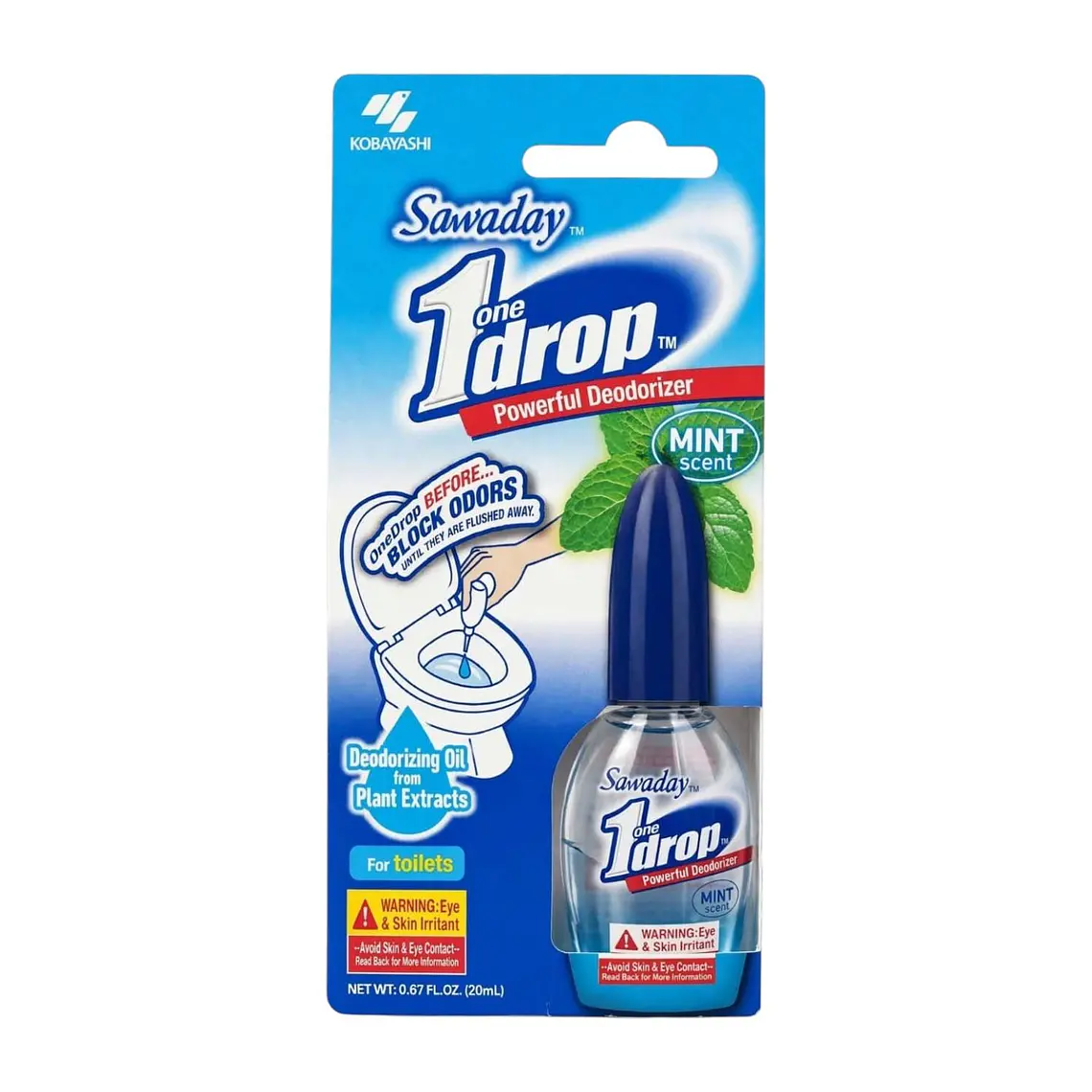 Gotas Desodorizantes Inodoro Sawaday Menta 20ml 1