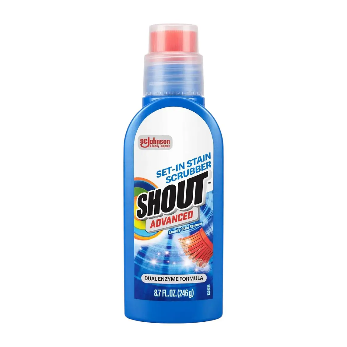 Shout Quitamanchas Ropa Gel Con Cepillo 246g 1