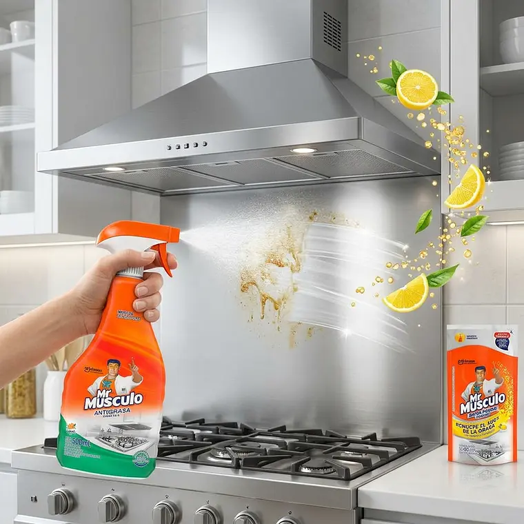 Pack Antigrasa Cocina Gatillo 500 ml y Recarga 4