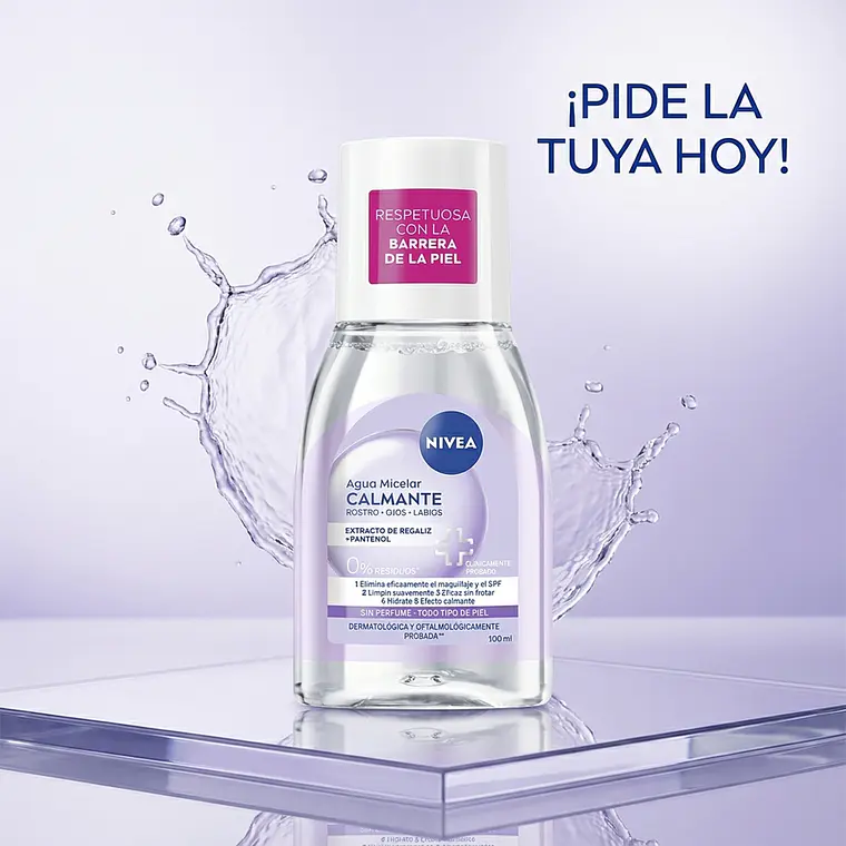 Nivea Agua Micelar 100ml Limpiador Facial 5