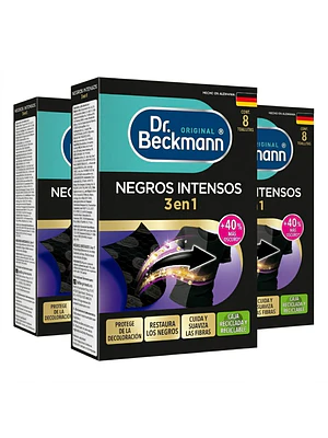 Dr Beckmann Toallitas Negros Intensos 3 Pack