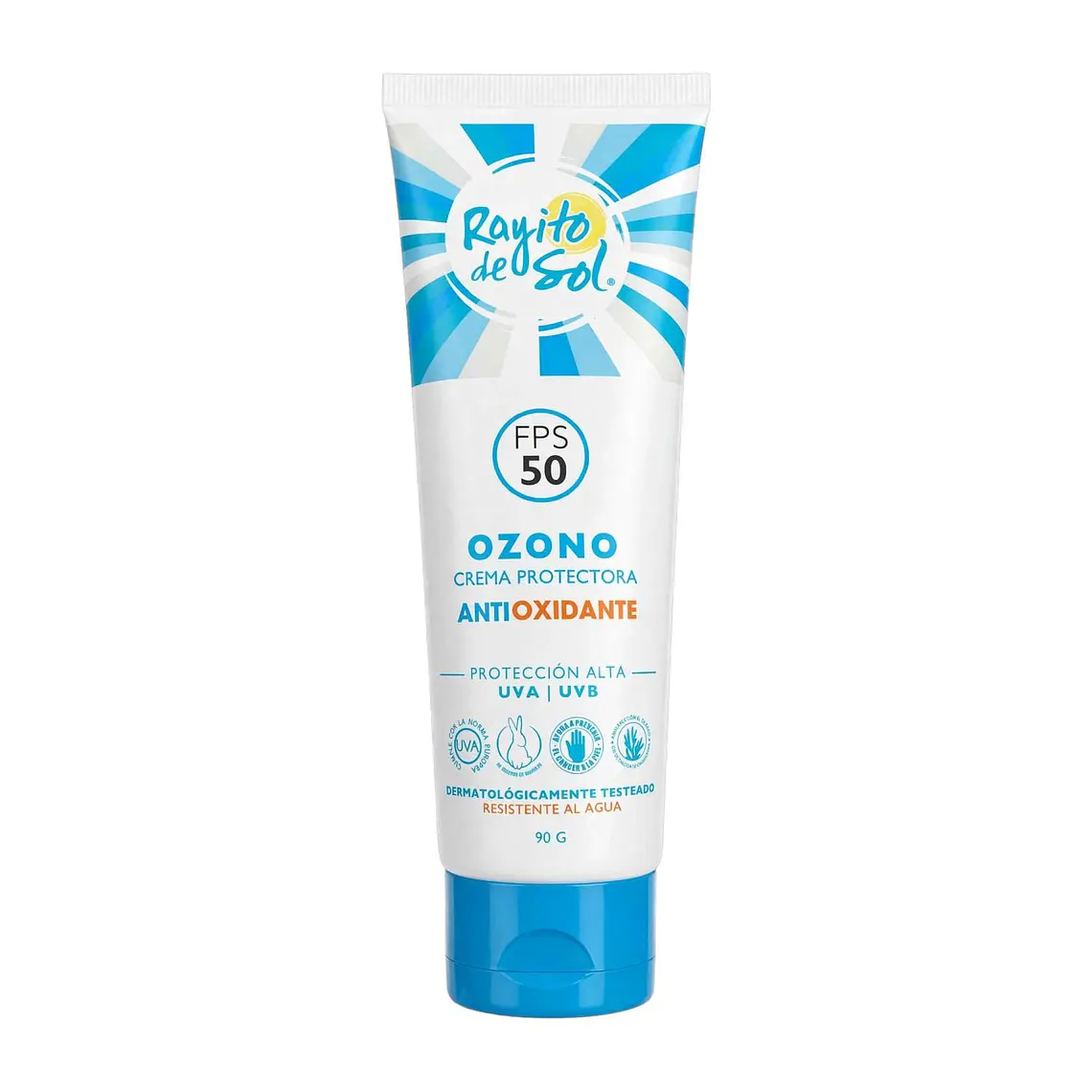 Protector Solar Rayito De Sol Ozono FPS50 90g 1