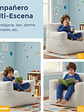Puff Silla Sillon Infantil Bajo 58x58 Espuma Acolchable - Miniatura 5