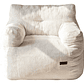 Puff Silla Sillon Individual Bajo 90x95 Espuma Acolchable - Miniatura 2