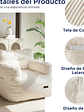 Puff Silla Sillon Individual Bajo 90x95 Espuma Acolchable - Miniatura 6