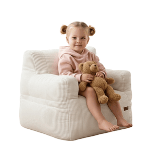 Puff Silla Sillon Infantil Bajo 58x58 Espuma Acolchable