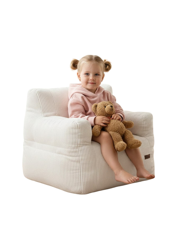 Puff Silla Sillon Infantil Bajo 58x58 Espuma Acolchable 1