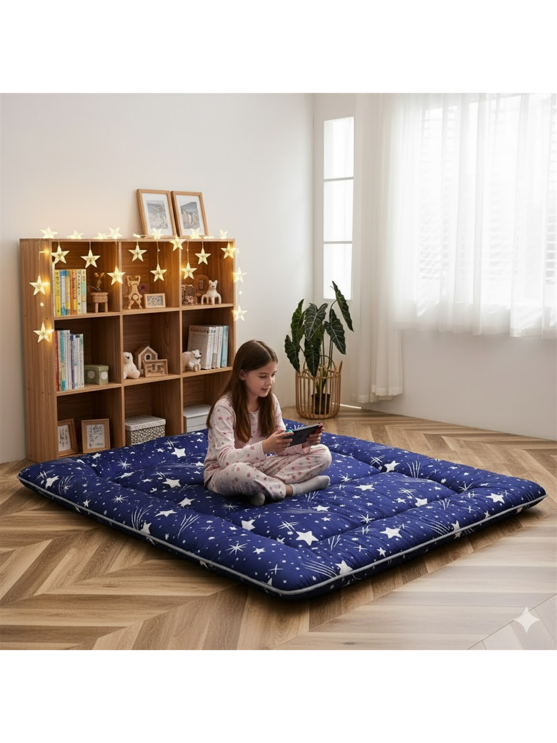 Colchoneta Colchon 2 Metros Esterilla Plegable Poliéster 4