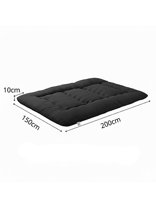 Colchoneta Colchon 2 Metros Esterilla Plegable Poliéster