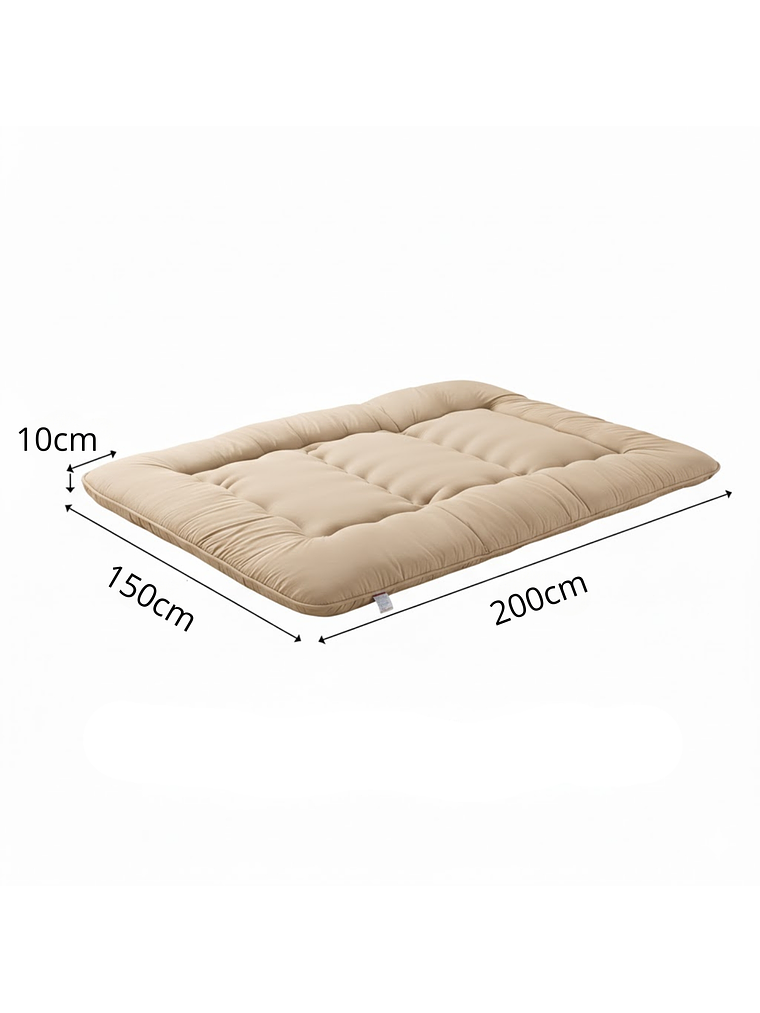 Colchoneta Colchon 2 Metros Esterilla Plegable Poliéster 7