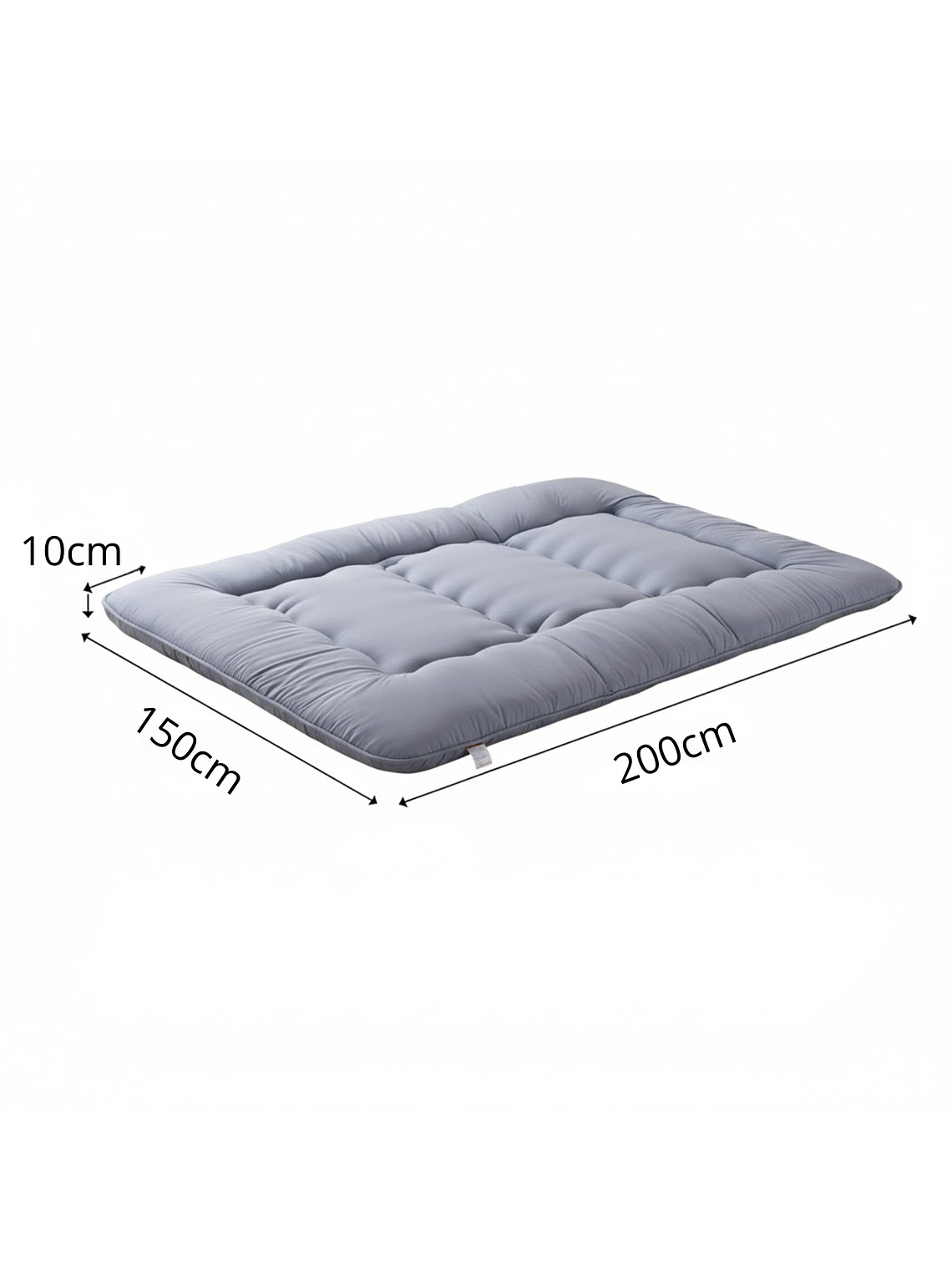 Colchoneta Colchon 2 Metros Esterilla Plegable Poliéster 7