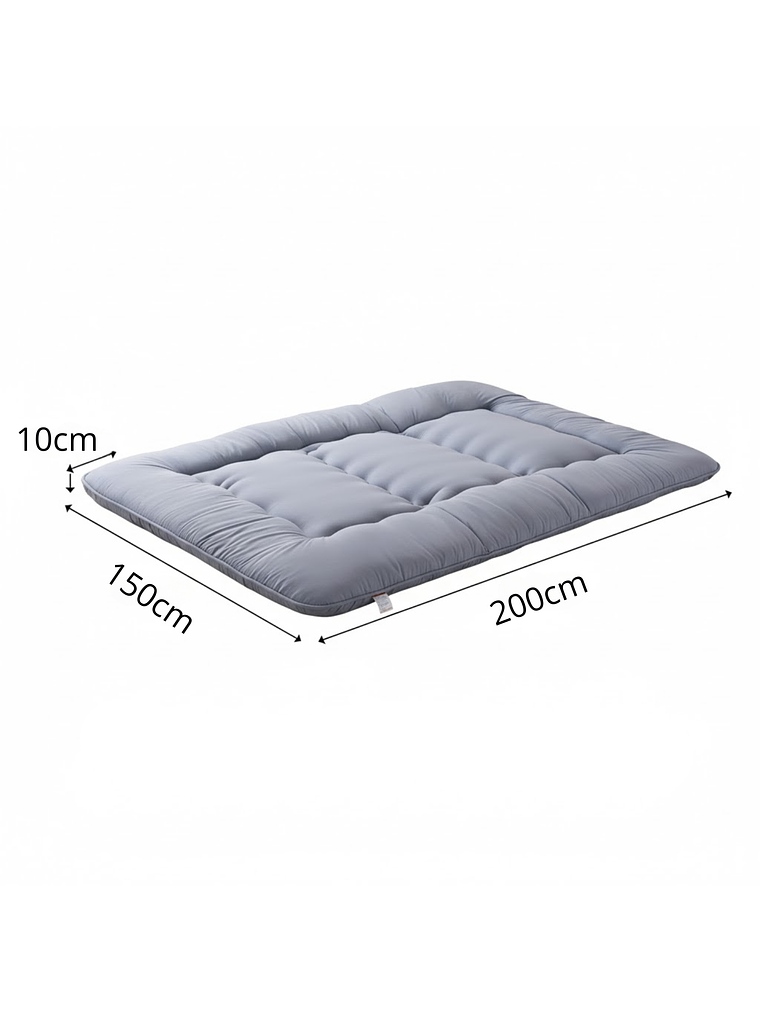 Colchoneta Colchon 2 Metros Esterilla Plegable Poliéster 7