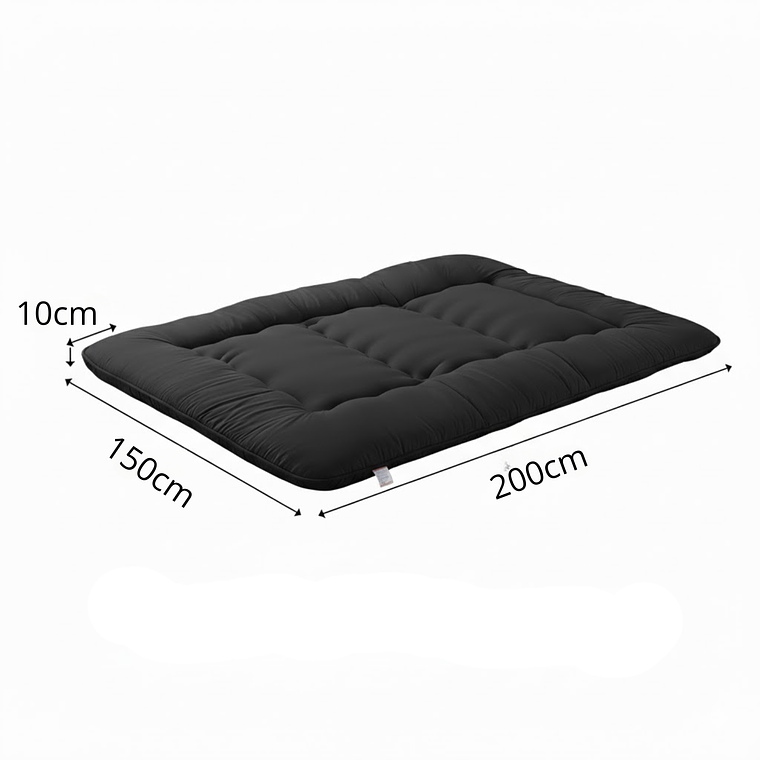 Colchoneta Colchon 2 Metros Esterilla Plegable Poliéster 9