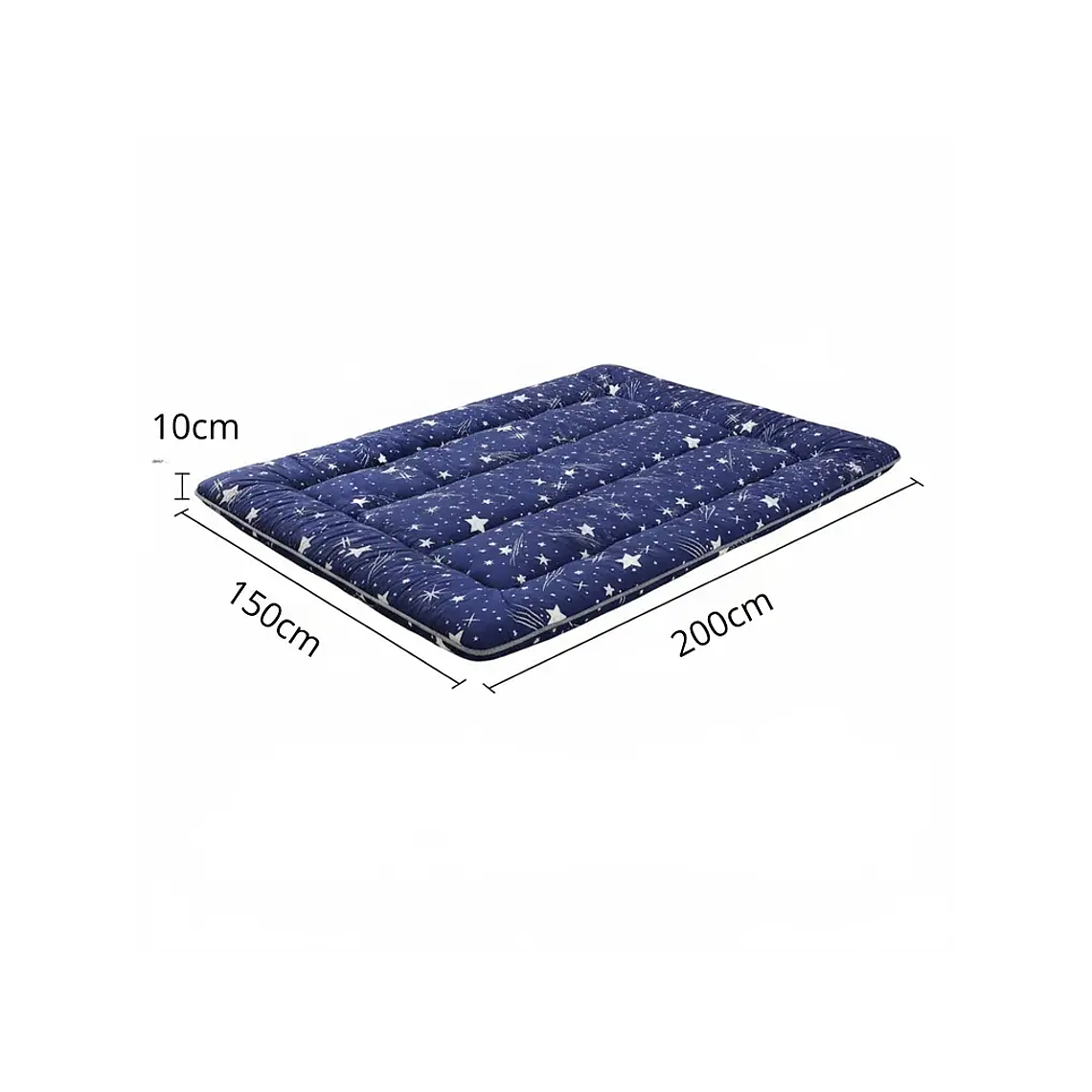 Colchoneta Colchon 2 Metros Esterilla Plegable Poliéster 2