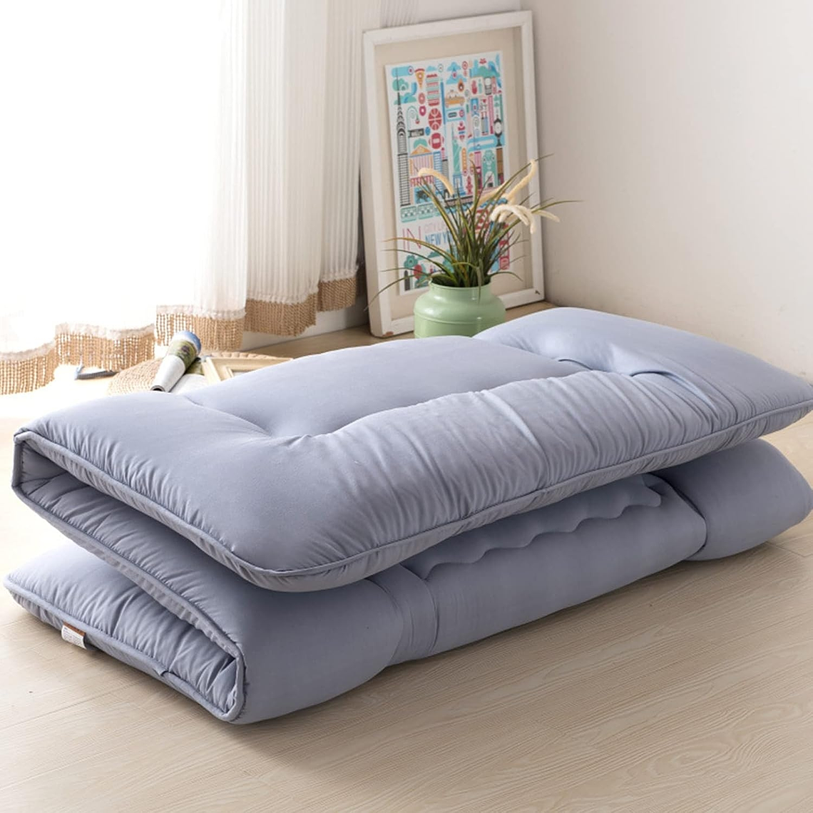 Colchoneta Colchon 2 Metros Esterilla Plegable Poliéster 7