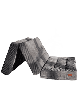 Colchon De Suelo Sofa Colchoneta Plegable De Tres Piezas