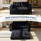 Sofa Cama 2 en 1 Convertible Plegable Espuma Densa - Miniatura 4