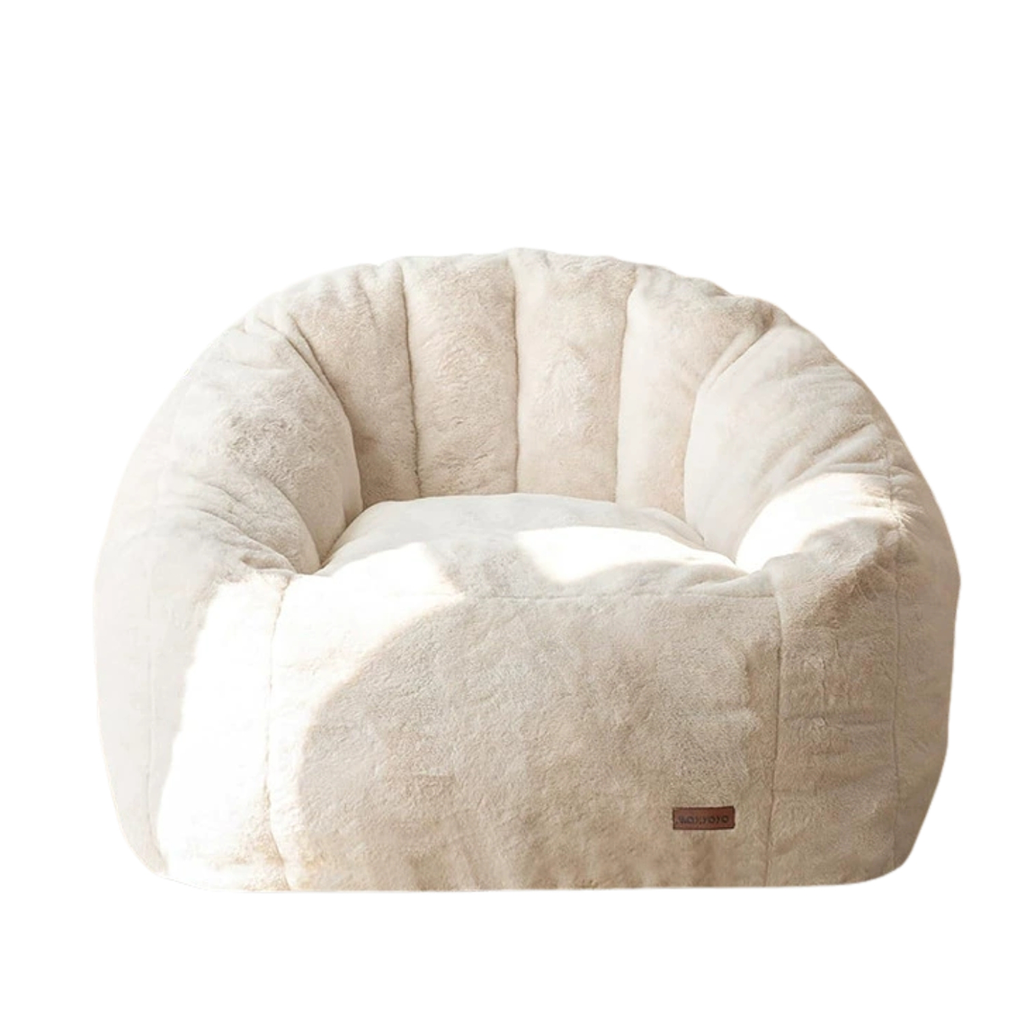 Sofá Puff 84x119cm Con Respaldo Espuma Cómodo Acolchable 1