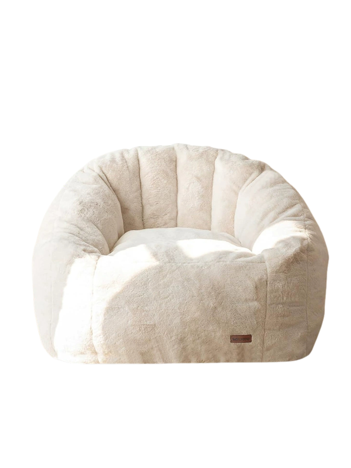 Sofá Puff 84x119cm Con Respaldo Espuma Cómodo Acolchable 1