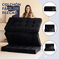 Colchon De Suelo Sofa Colchoneta Plegable De Tres Piezas - Miniatura 3