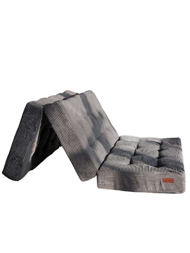 Colchon De Suelo Sofa Colchoneta Plegable De Tres Piezas 5