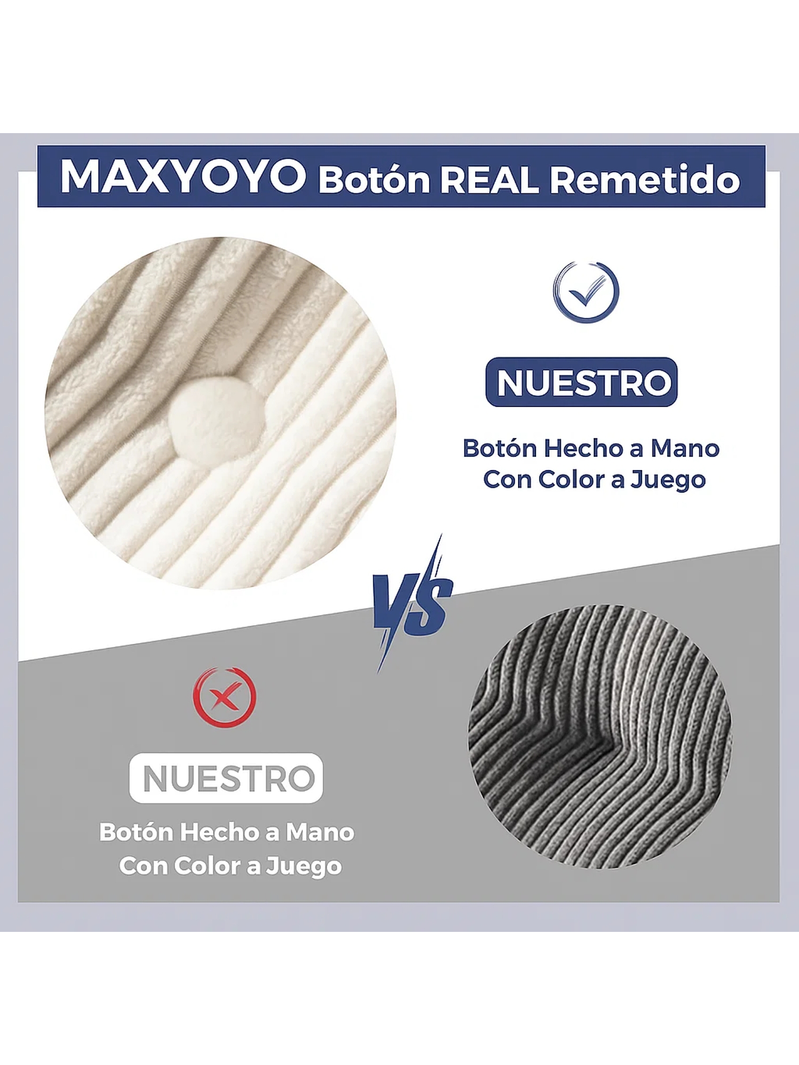 Sofa Cama 2 en 1 Convertible Plegable Espuma Densa 9