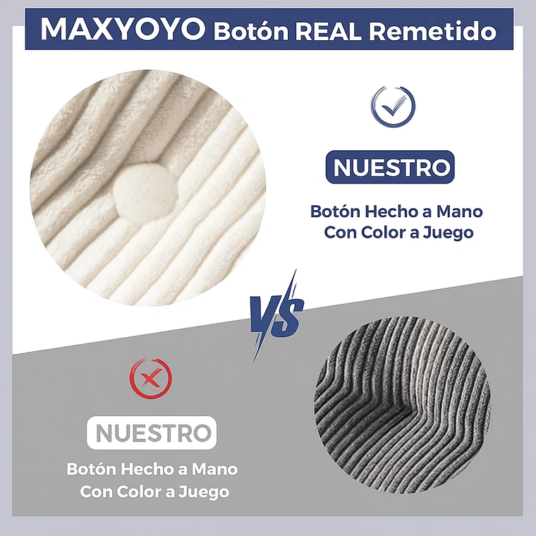 Sofa Cama 2 en 1 Convertible Plegable Espuma Densa 9